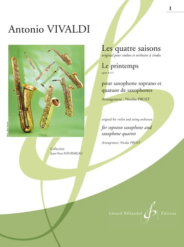 Les Quatre Saisons. &amp;quot;Le Printemps&amp;quot;, op. 8 n° 1 Visuel